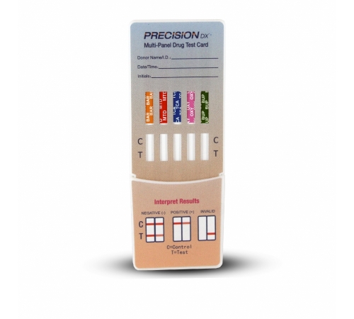 10 Panel Drug Test Dip Card (AMP500/MAMP500/MDMA500/BZO150/THC50/OPI300/OXY100)