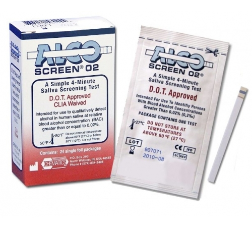 Alco-Screen 02 Saliva Alcohol Screening Device